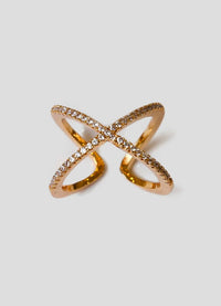 Anello Incrocio Gold