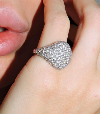 Anello Karol Full Pavè