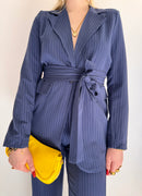Tailleur Gessato B-Navy