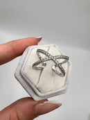 Anello Incrocio Silver