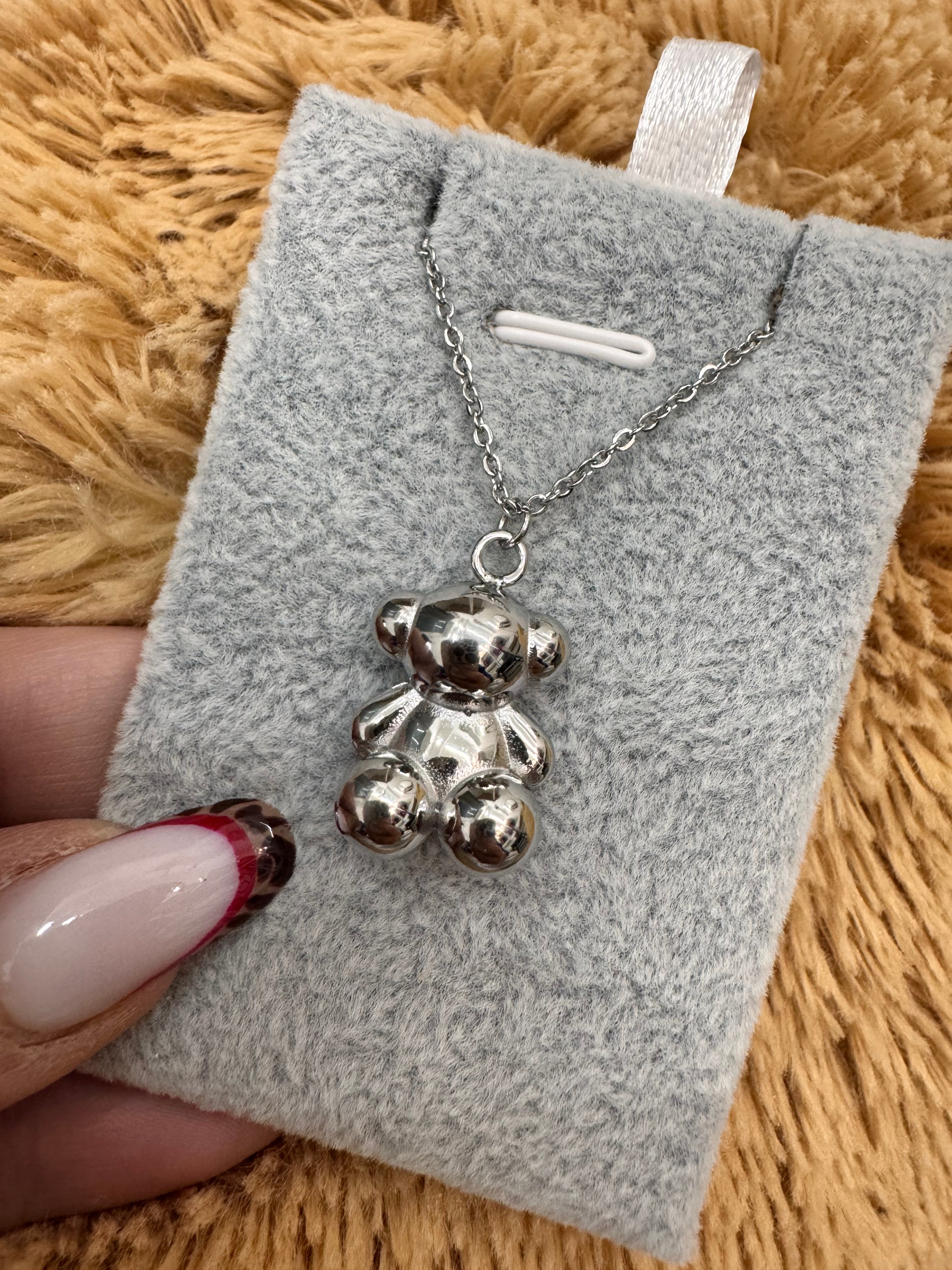 Collana Orso Silver