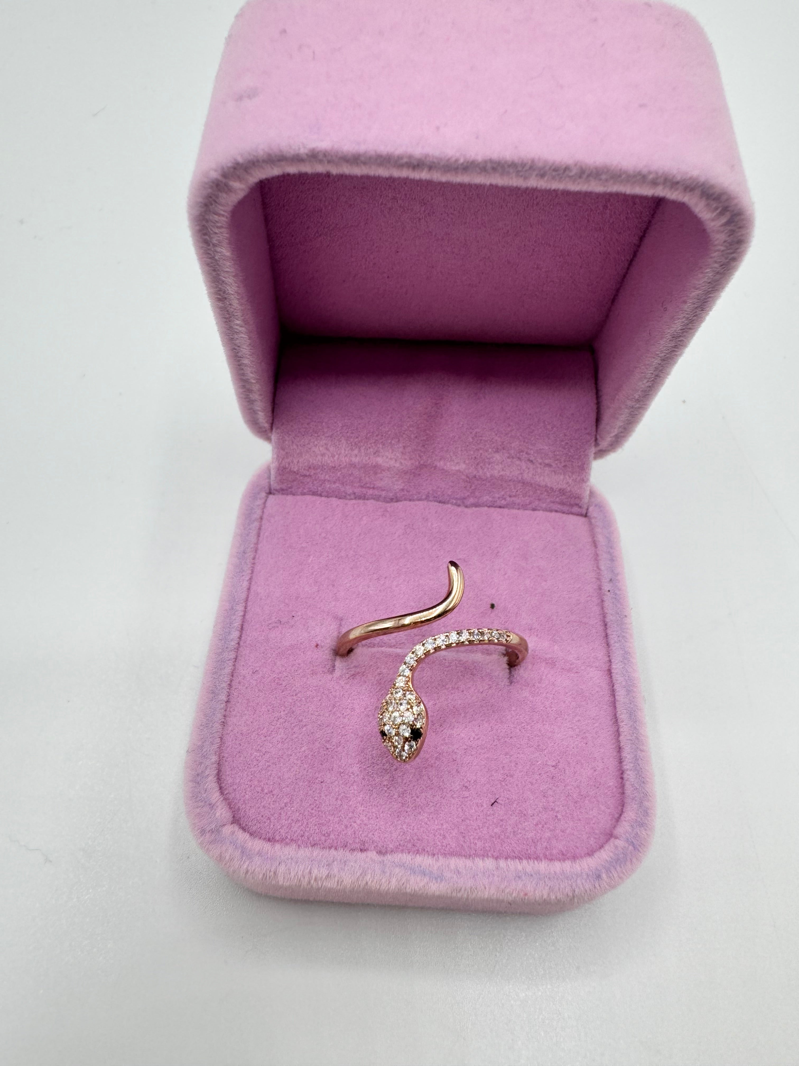 Anello Snake Shine